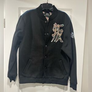 EUC Rebel Vengeance Varsity Bomber Jacket